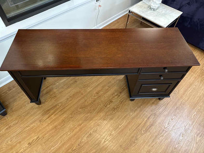 Arhaus 2-Drawer Desk w/ Filing Cabinet
