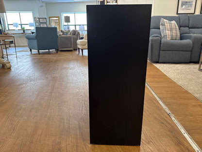 Black Two Shelf Bookcase