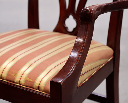 Set of 8 Baker Georgian Style Dining Chairs