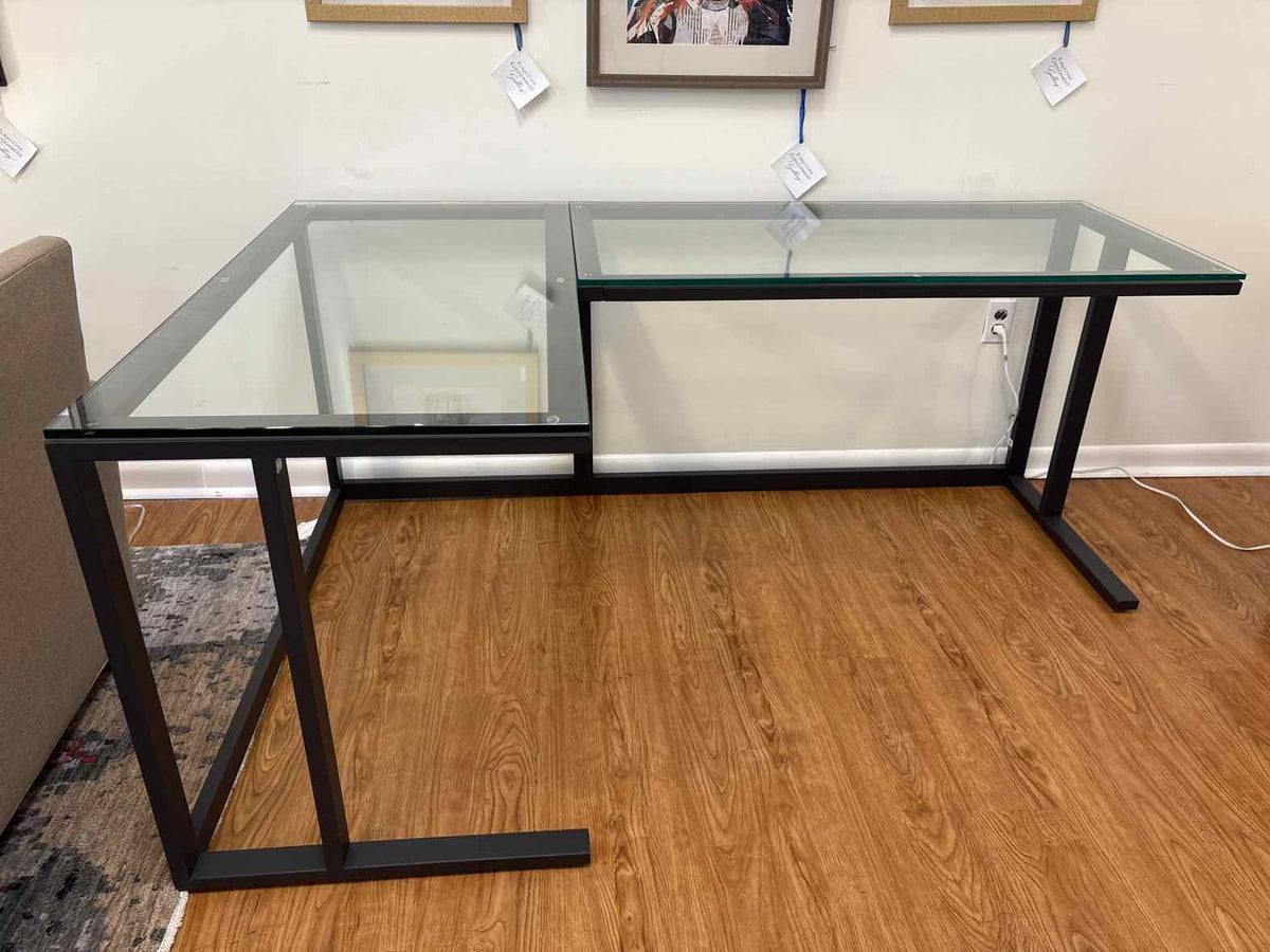 Crate & Barrel 'Pilsen' L-Shaped Desk