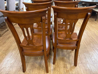Set of 8 Mahogany Dining Chairs