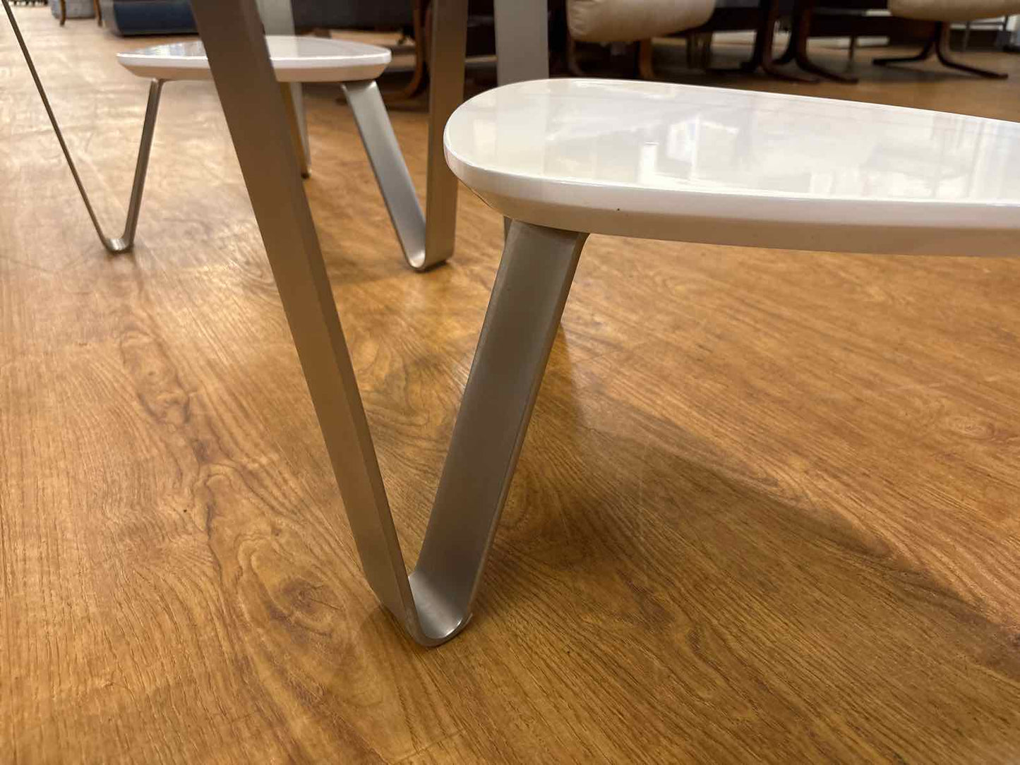 BDI 'Dino' Triangular Side Table