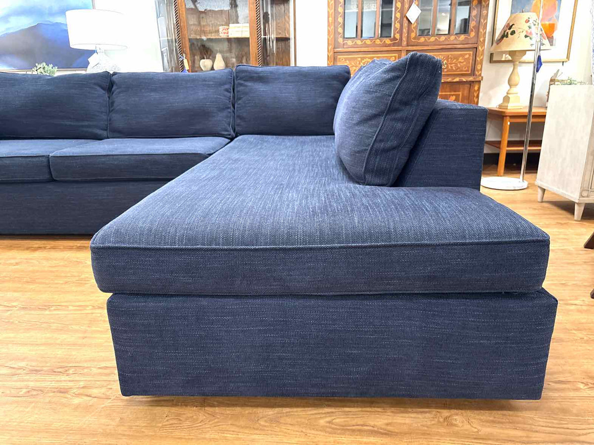 West Elm Harris 2-piece Bumper Chaise Sectional