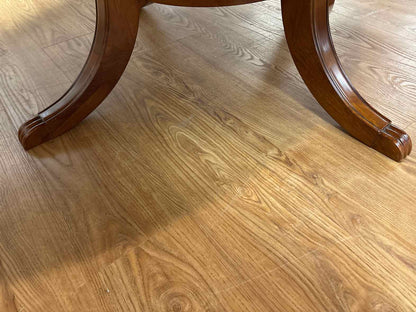 Mahogany Round Dining Table
