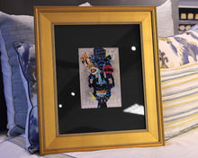 "Suid Afrika" Matted Print in Gold Frame