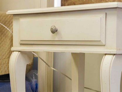 Ethan Allen 'Swedish Home' Cream One Drawer Nightstand