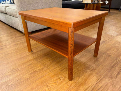 Two- Tier Teak  Side Table