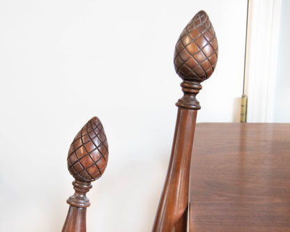 Cherry Four Post King Bed