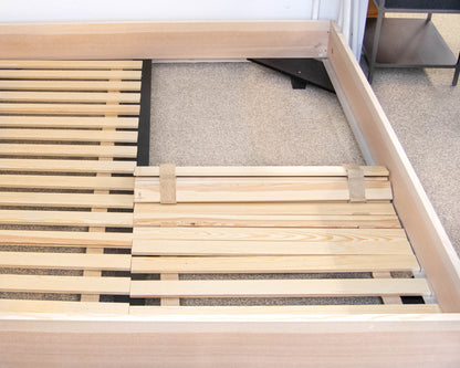 Axel Wannberg 'Floating Bed' in Swedish Pine