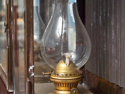 Pair Of Davy & Co London  Antique Brass Kerosene Lanterns