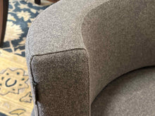 Pair of Soft Line 'Apollo' Chairs w/ Ottomans