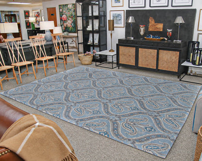 Modern Loom Melange Wool Rug