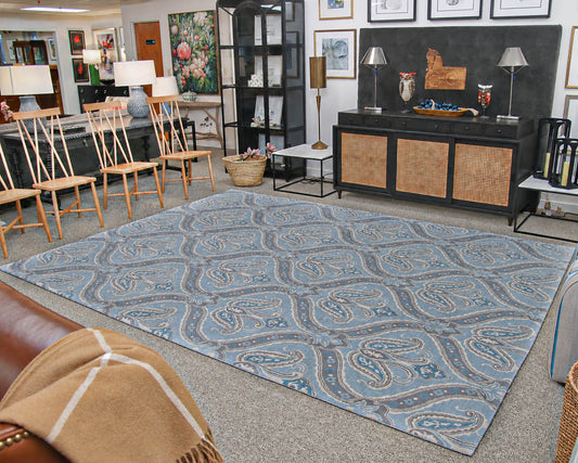 Modern Loom Melange Wool Rug