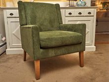 'Forest Fir Green' Upholstered  Accent Chair