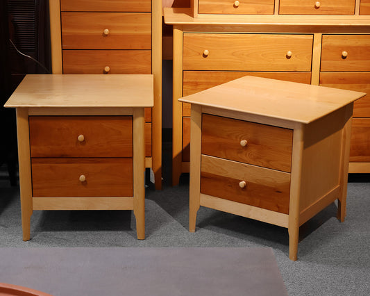 Pair of Copeland Light Maple Nightstands