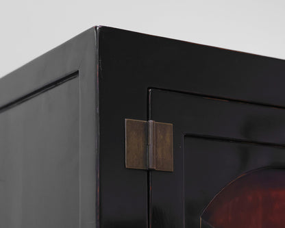 Two-Piece Asian Inspired Cabinet