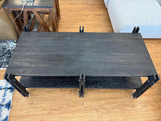 Arhaus Rustic Industrial Coffee Table