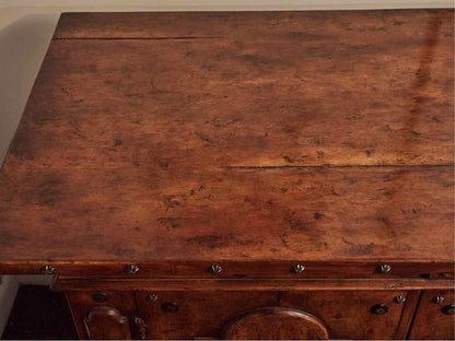 Alderwood Baroque Style 4 Drawer 4 Door with Ornate Carvings Server