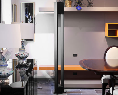Alma Light NOTE Contemporary Black Floor Lamp