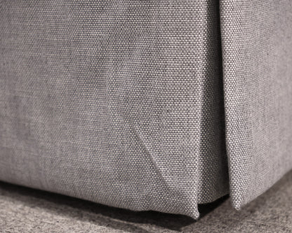 Set of 4 Restoration Hardware 'Belgian' Slipcovered Slope Arm Chairs