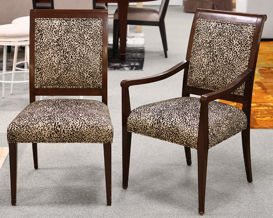 Set of 10 Mahogany Dining Chairs