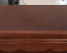 Cherry Veneer Two Shelf Bookcase