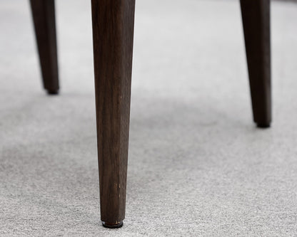 Set of 6 Restoration Hardware "Leigh" Upholstered Dining Chairs