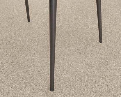 Pair of West Elm Finley High-Back Dining Chairs in Dark Green Performance Velvet