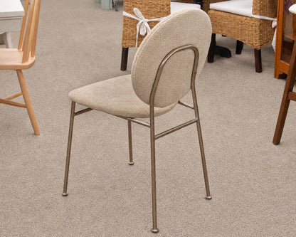 Set of 4 West Elm 'Ingrid' Dining Chairs in Oatmeal