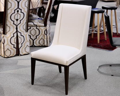 Set of 6 Restoration Hardware "Leigh" Upholstered Dining Chairs