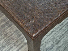 Harrison Van Horn Grasscloth Wrapped Asian Inspired Cocktail Table