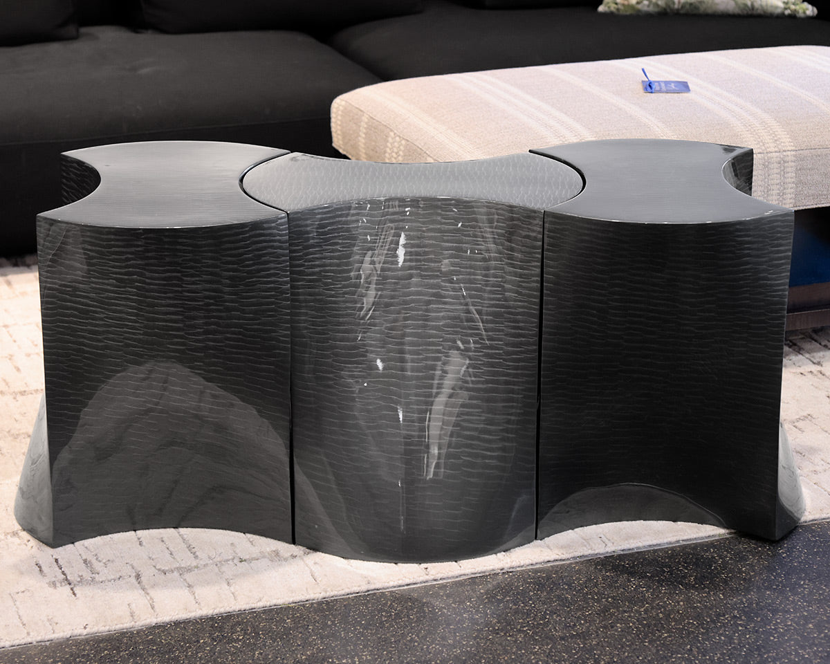 Trio of Biomorphic Accent Tables