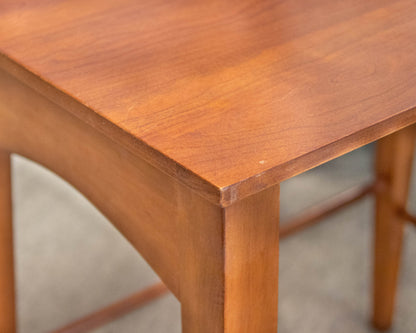 Set of Three Solid Cherry Nesting Tables