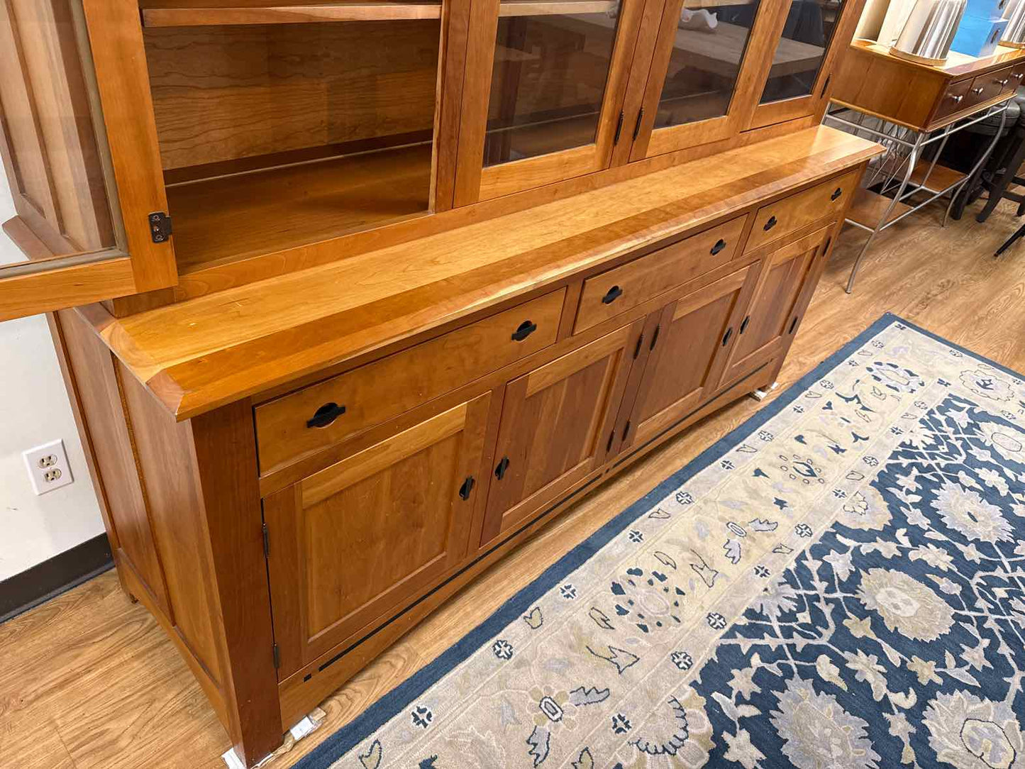 Amish Furniture Gallery Cherry China Cabinet