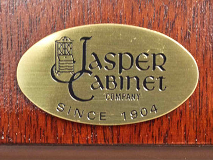 Jasper Cabinet Mahogany Lighted Curio Cabinet