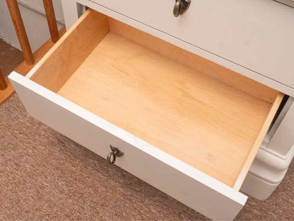 Ivory 2 Drawer Nightstand