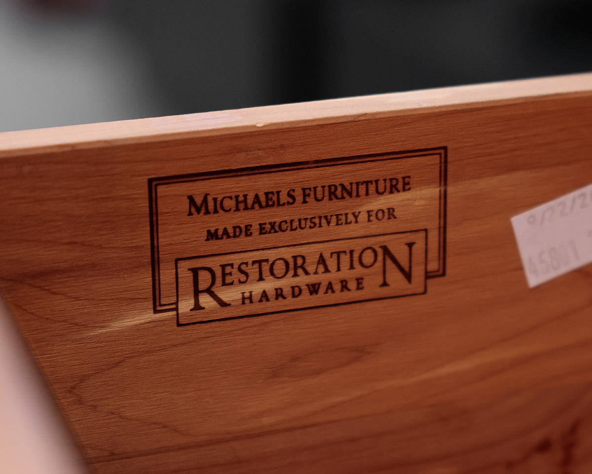 Pair of Michaels Furniture for RH Cherry Nightstands