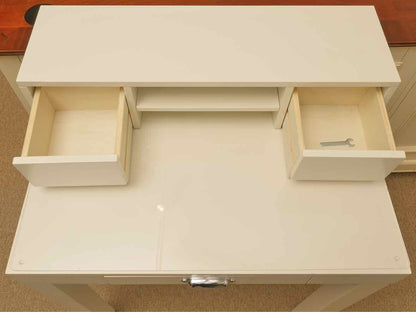Pottery Barn Kids  'Morgan'  Ivory Finish  Writing Desk & Hutch