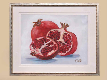 Pomegranate Still Life Art Print