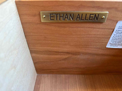 Ethan Allen 3-Drawer Media Console