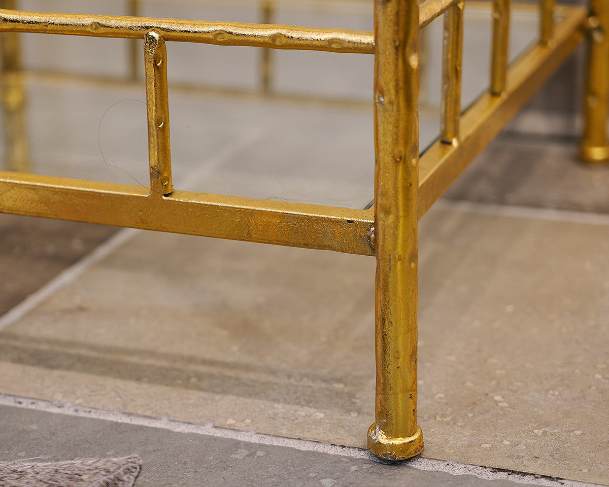 Uttermost Tilly Gold Accent Table