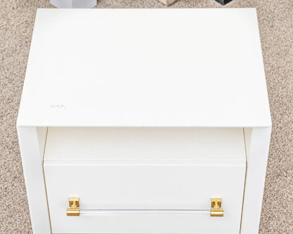 Anthropologie "Merriton" Nightstand in White