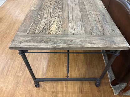 RH 'Flatiron' Industrial Desk