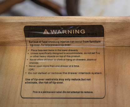 Hammary Furniture 4 Drawer Server in Dark Wood