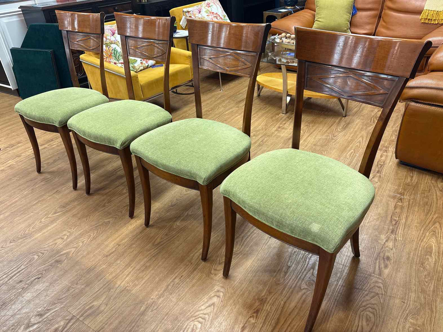 Italian Vintage Expanding Game Table w/ 4 Chairs