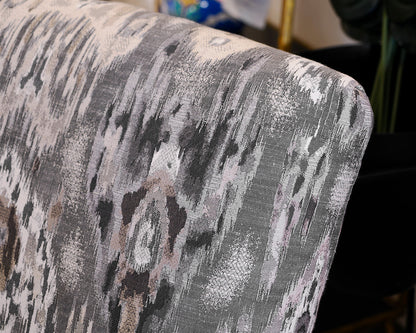 Arhaus Upholstered Chair and Ottoman