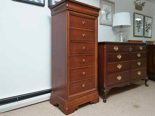 Impressions Thomasville Cherry 7 Drawer Lingerie Chest