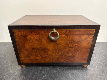 Decorative Ebony & Walnut Box