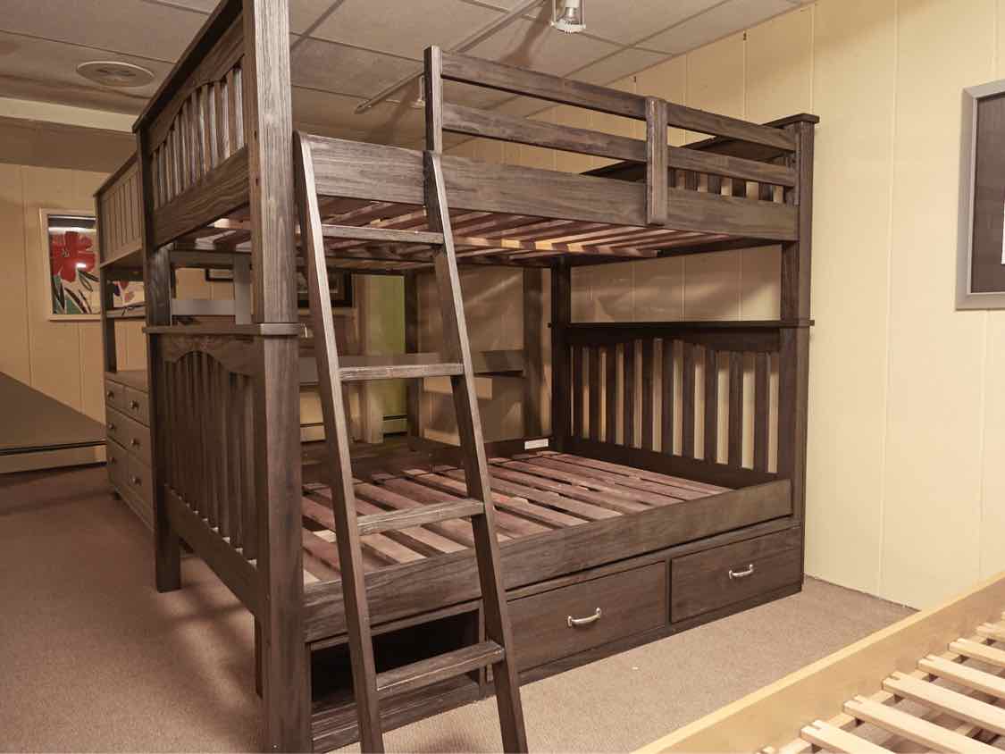 Hillsdale Furniture Full Over Full Espresso Finish  Bunkbed