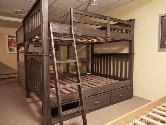 Hillsdale Furniture Full Over Full Espresso Finish  Bunkbed